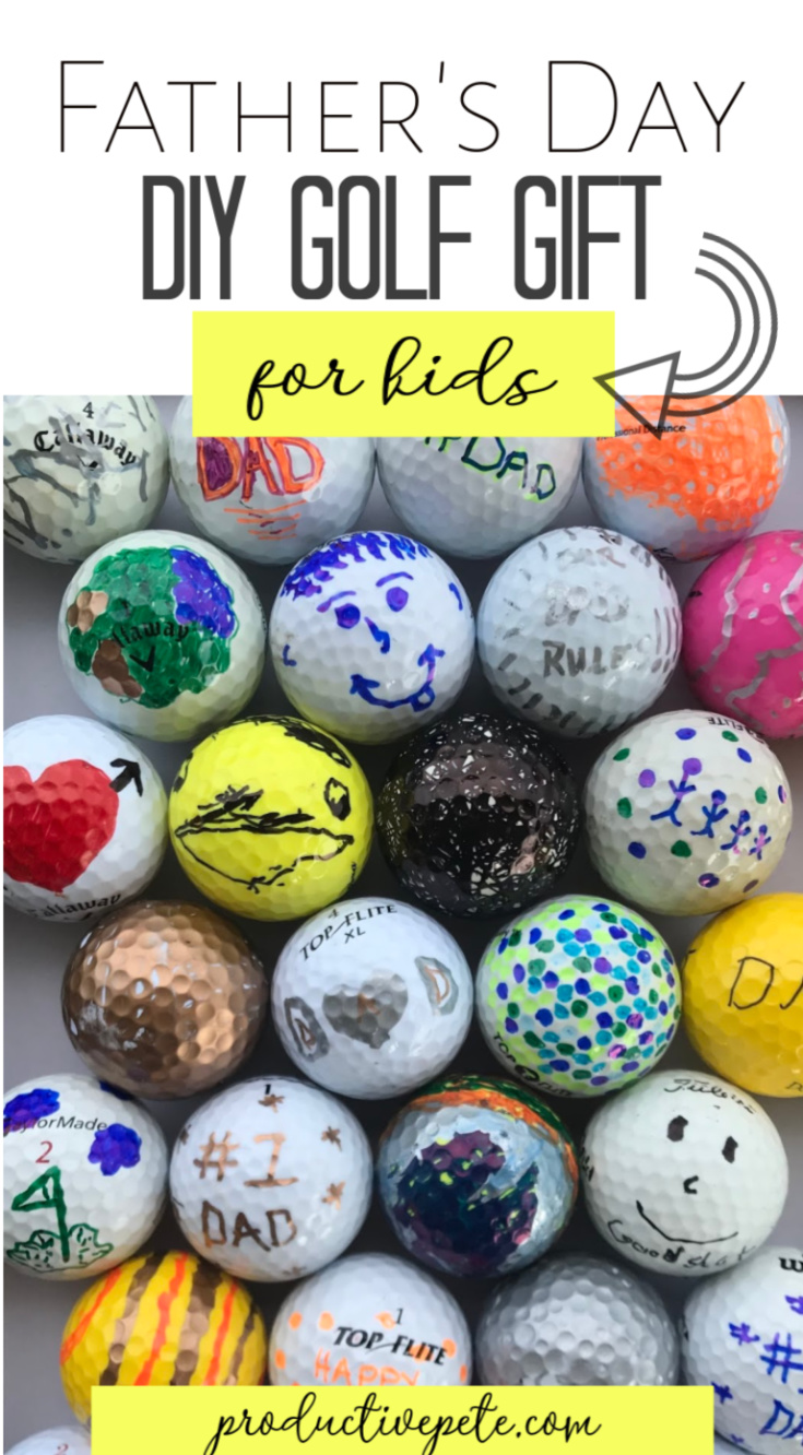 Best Dad by Par Golf Balls, Father's Day Gift idea for golfer, Golf Balls  for Dad, Grandpa, fun Golf Ball gifts, Golf Gifts for Dad