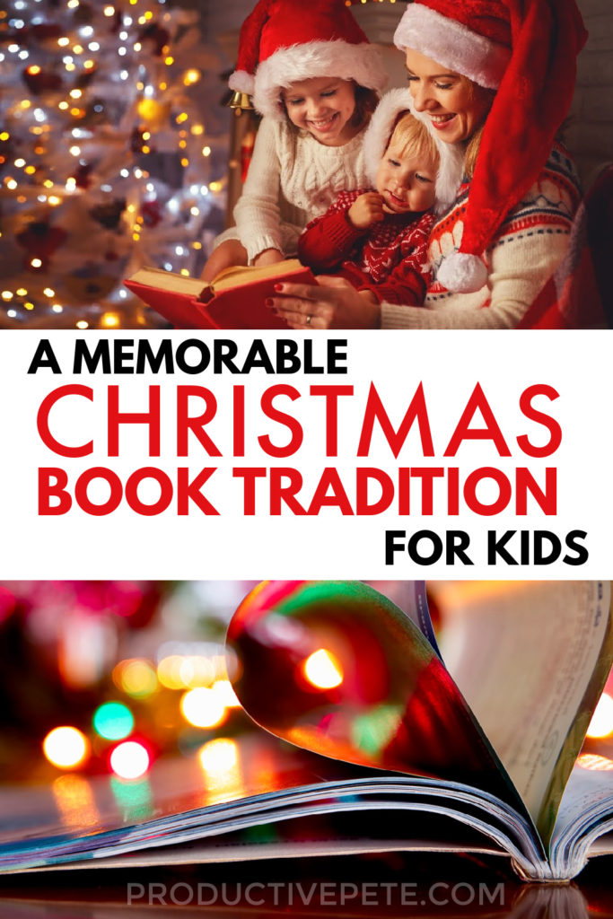 Christmas book tradition pin 20a