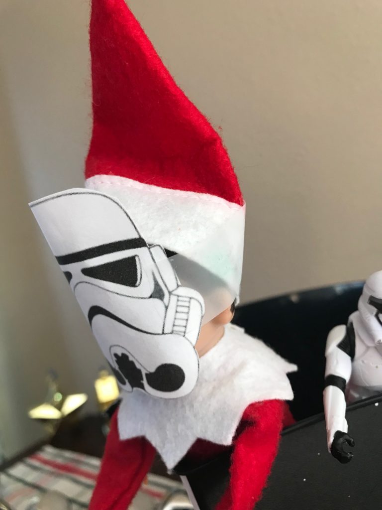 elf on the shelf stormtrooper