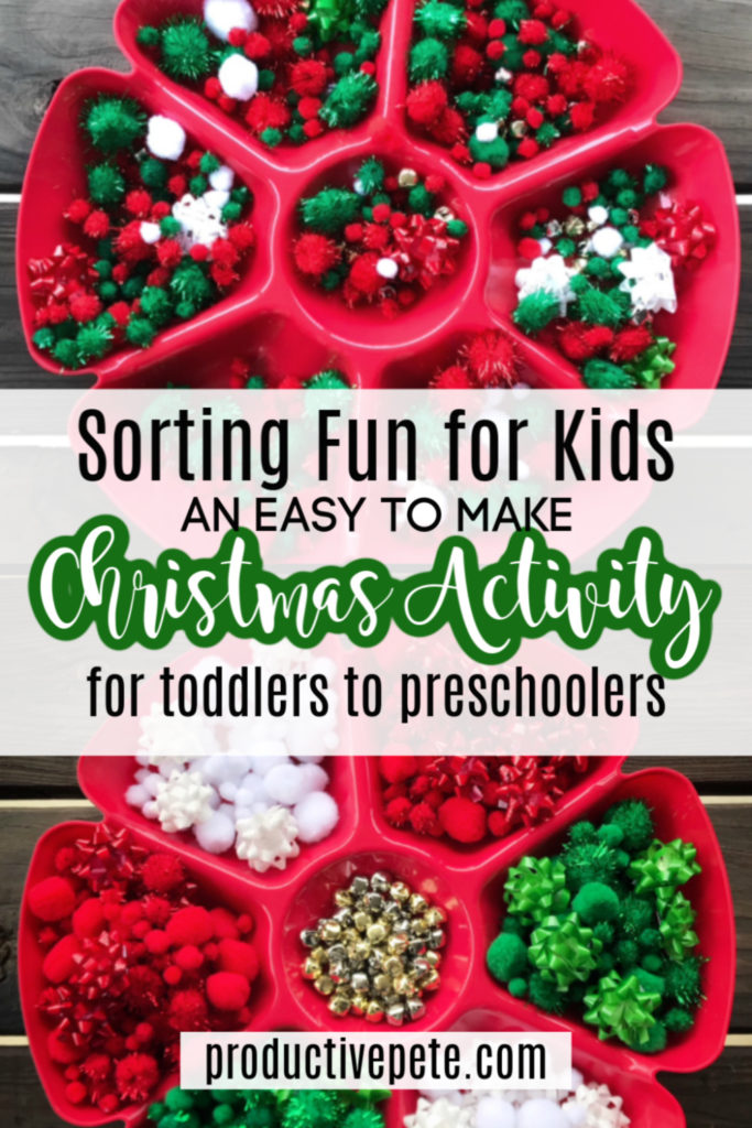 Christmas Sorting Activity for Kids