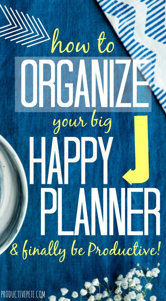 How to Organize your Planner