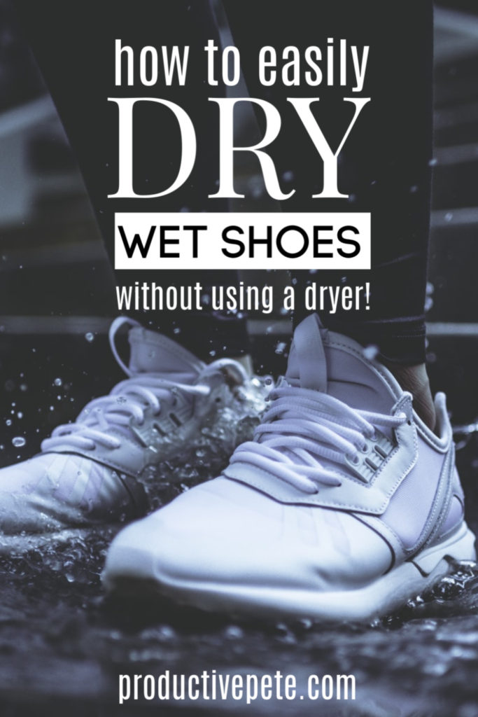 dry wet sneakers