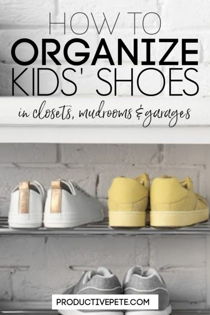 Organizing kids shoes hot sale