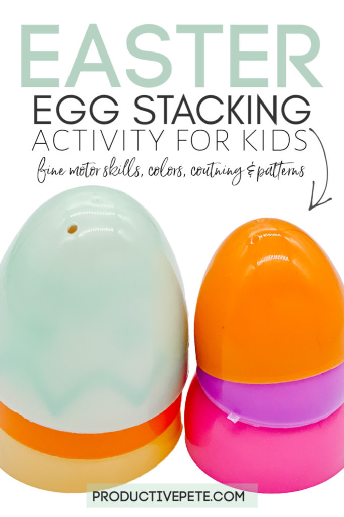 Nesting & Stacking Eggs 4PCS Chicken Family Set OWNONE 1 Easter Stacking Chicken Eggs Easter Gift for Children Kids Babies Toddlers Age 1 2 3 4 5 6 