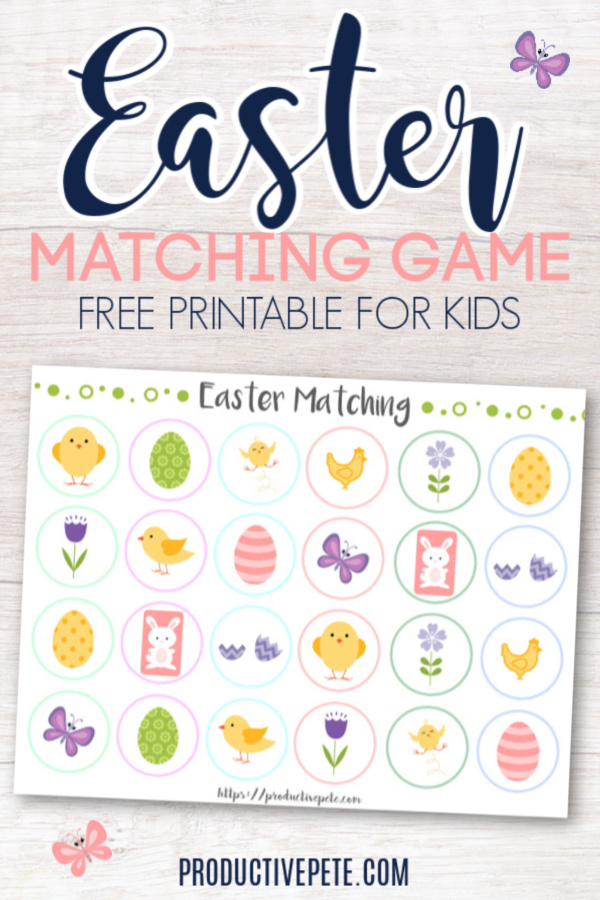 Easter Matching Game