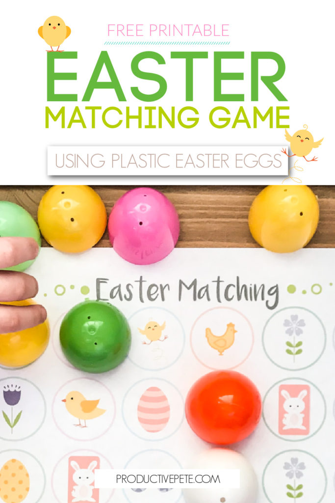 Easter matching game