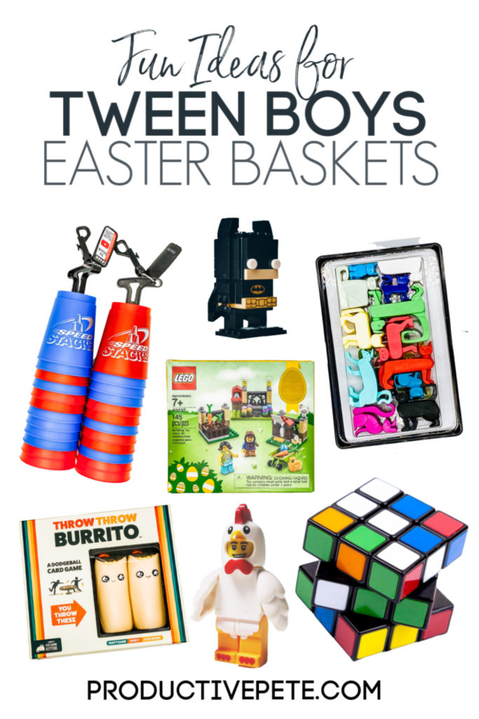 Gifts to Put in Your Tween Boys Easter Basket - Productive Pete