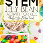 Jelly Bean Toothpick Building STEM Activity for Kids - Productive Pete