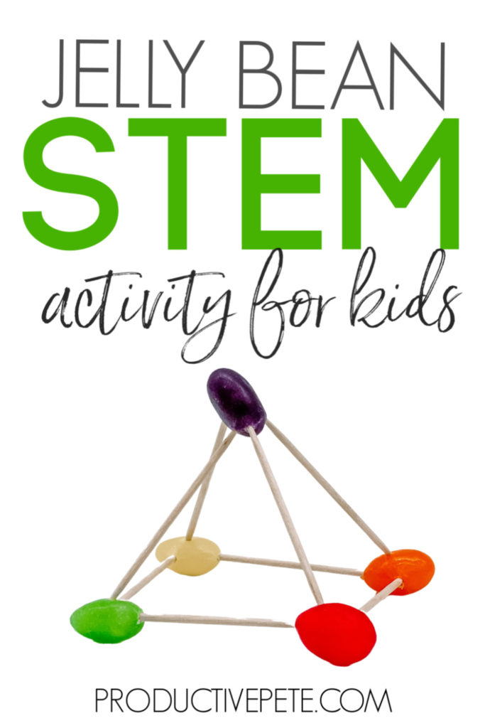 Jelly Bean STEM Activity for kids