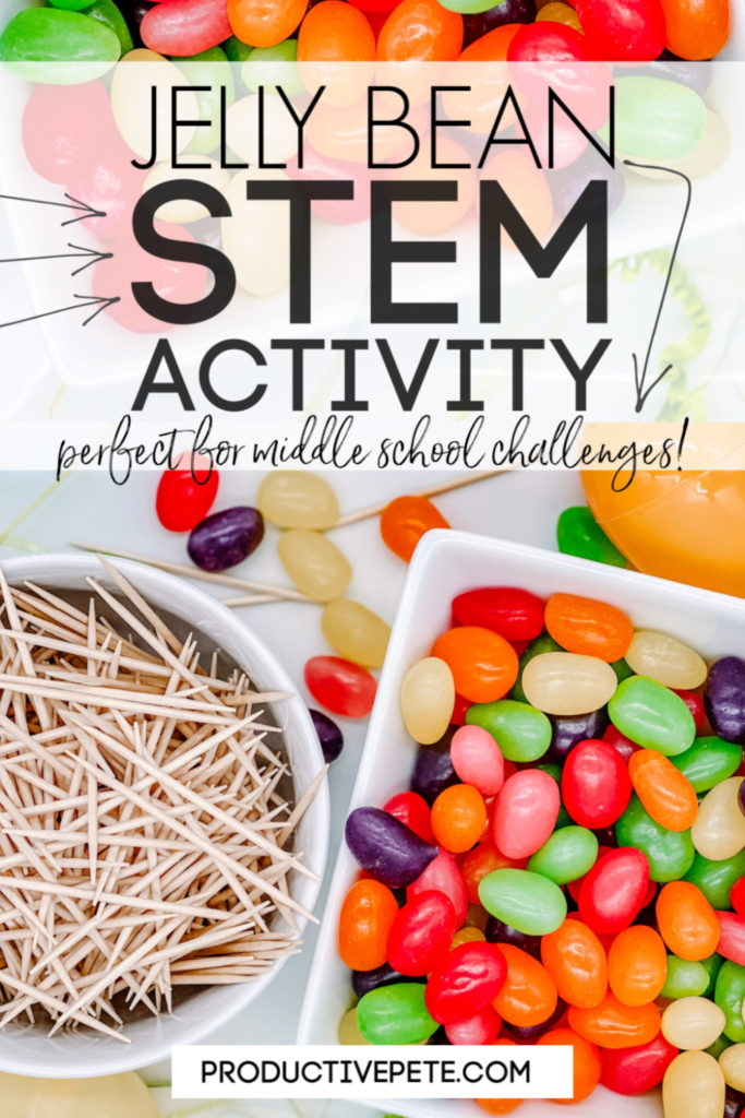 Jelly Bean STEM Activity perfect for Easter fun