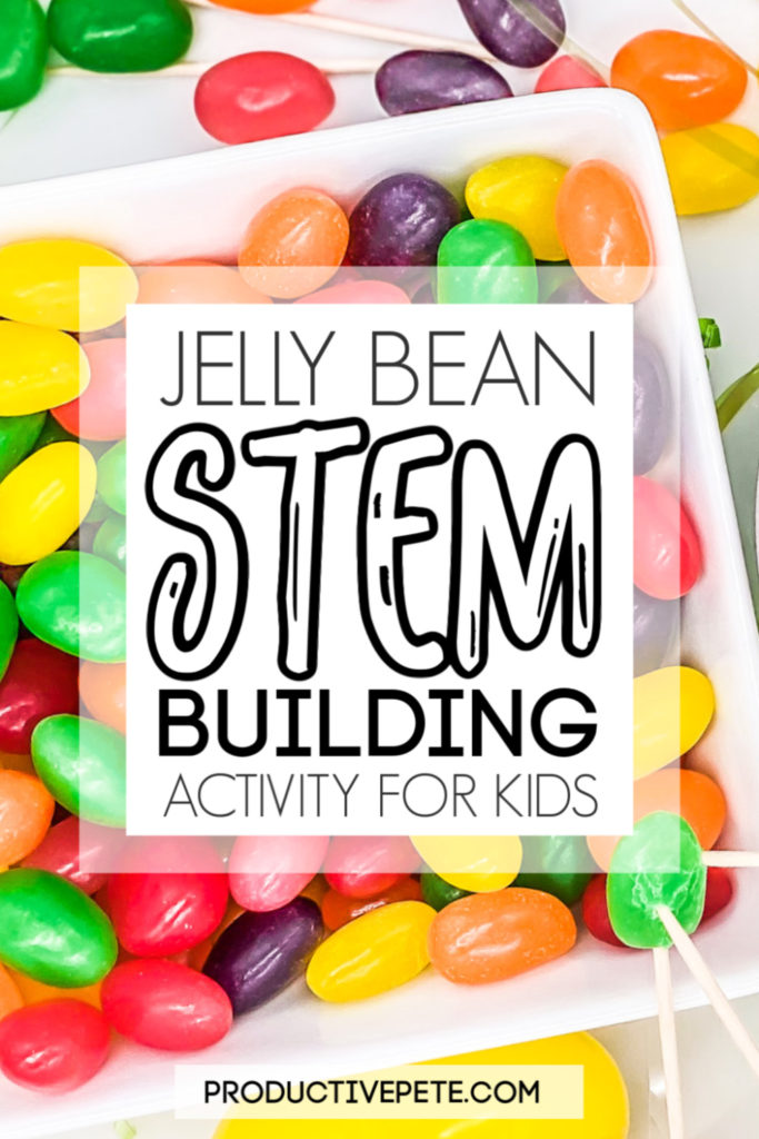 Jelly Bean STEM Building Activity for Kids