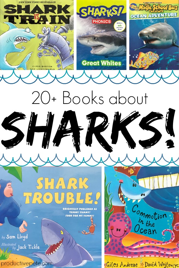 20+ Books about Sharks!