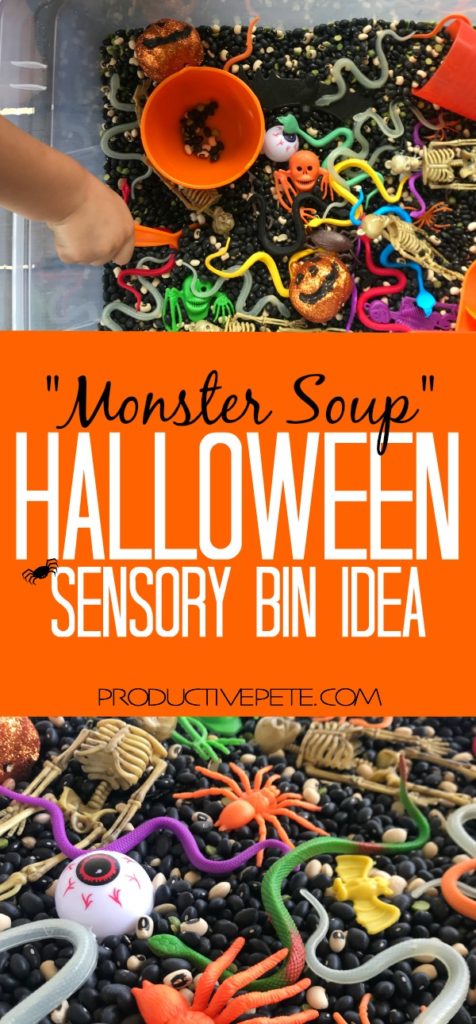 Monster Soup Halloween Sensory Bin
