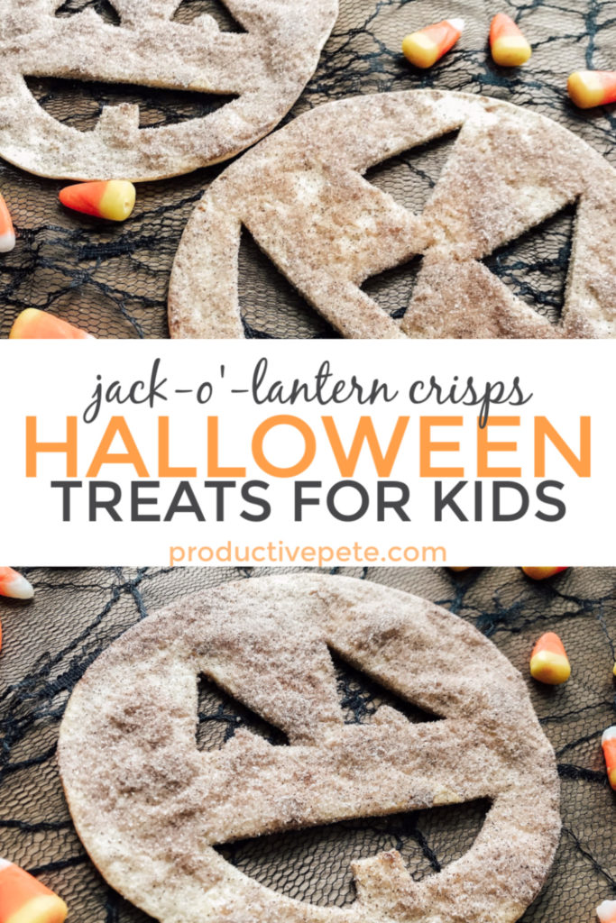 Jack-O'-Lantern Crisps Halloween Treats for Kids