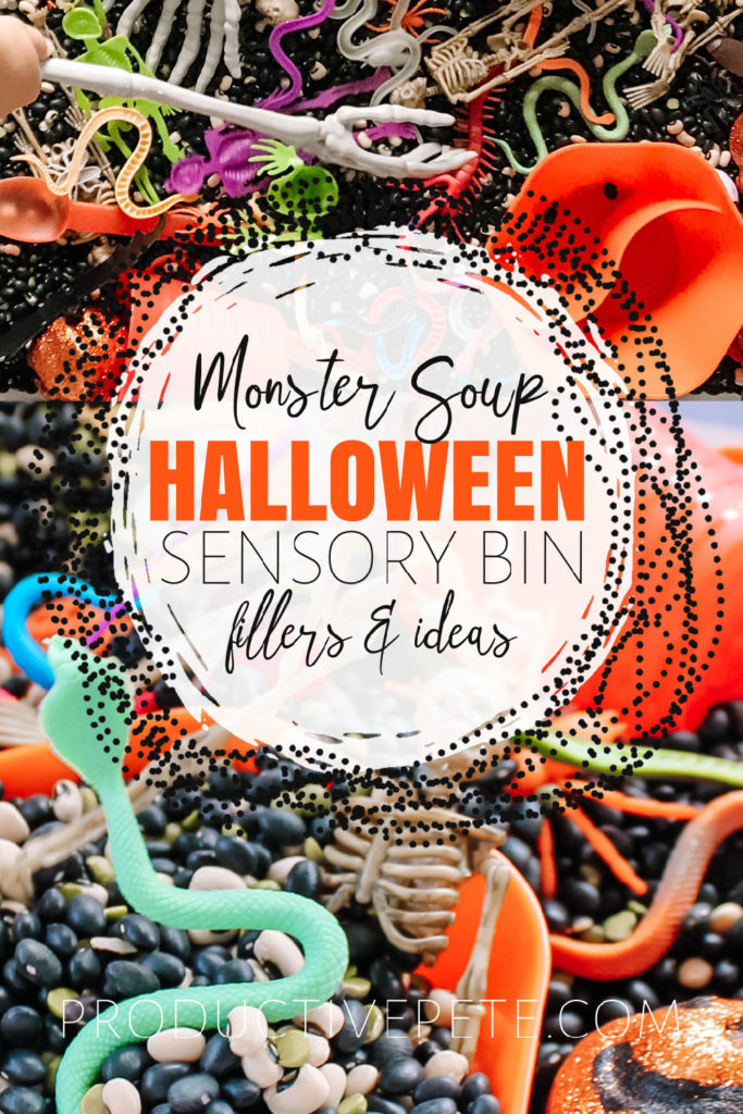 monster soup Halloween sensory bin pin 20a