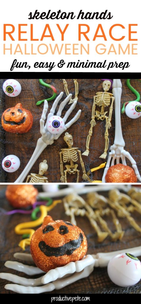 Skeleton Hands Relay Race Halloween Game | Fun, Easy & Minimal Prep