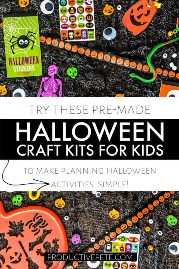 10 No Prep Halloween Craft Kits for Kids - Productive Pete