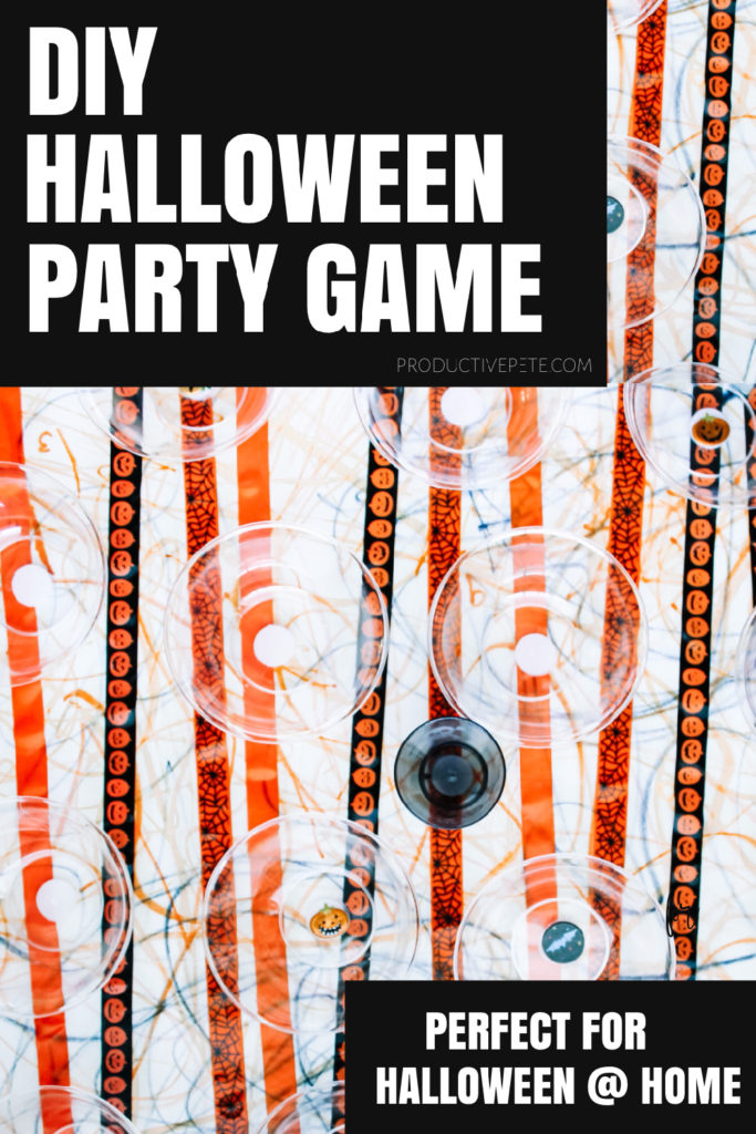 eyeball pong Halloween game pin 20a