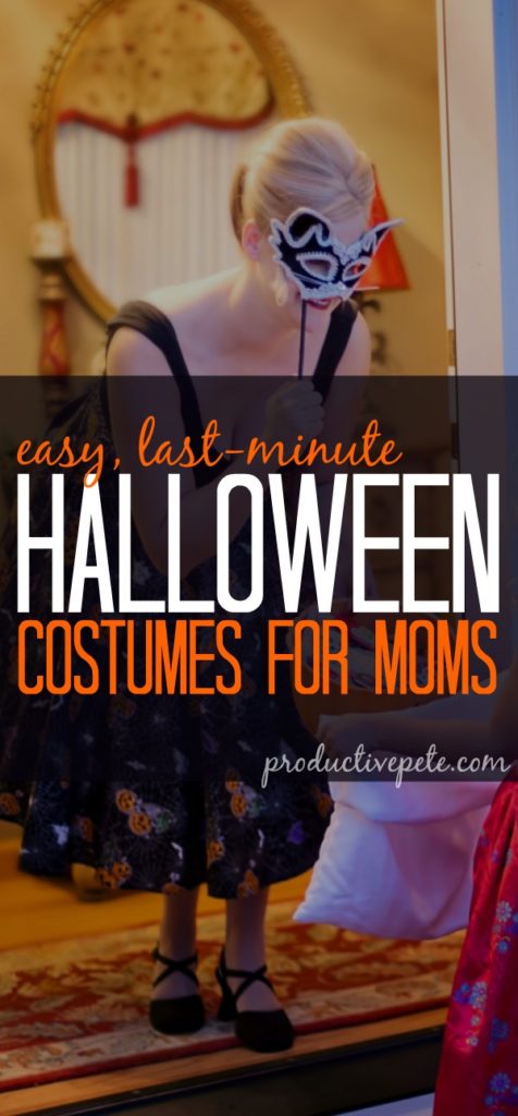 Easy, last-minute Halloween Costumes for Moms