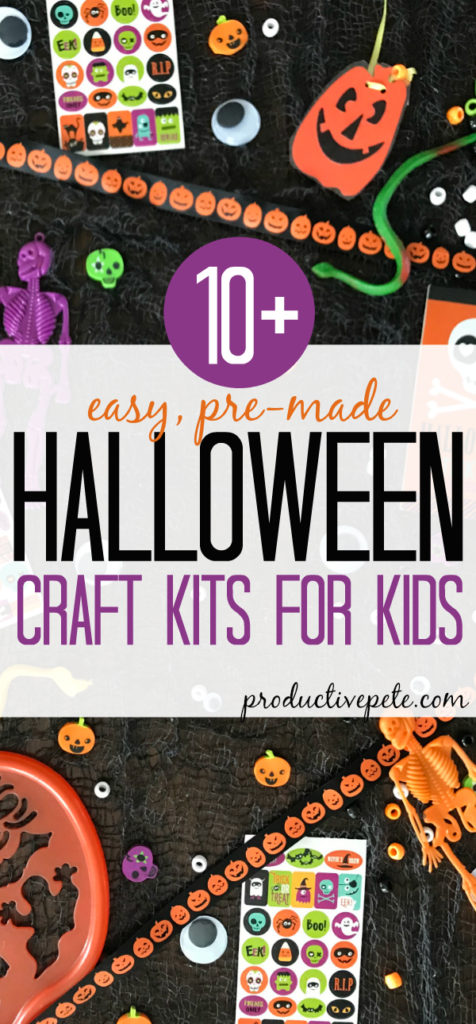 Halloween Character Bookmark Craft Kit