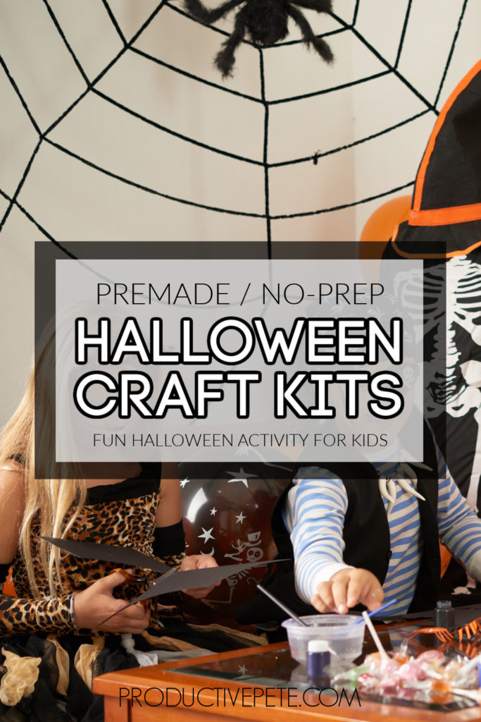 Halloween craft kits pin 20c