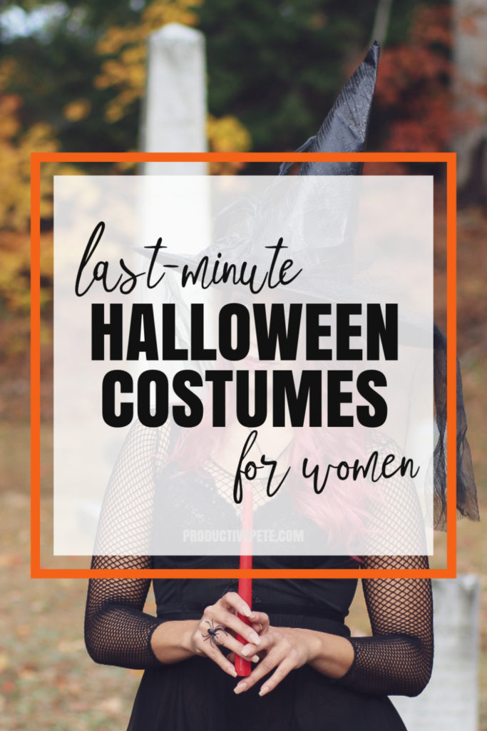 Last Minute Halloween Costumes women pin 20a