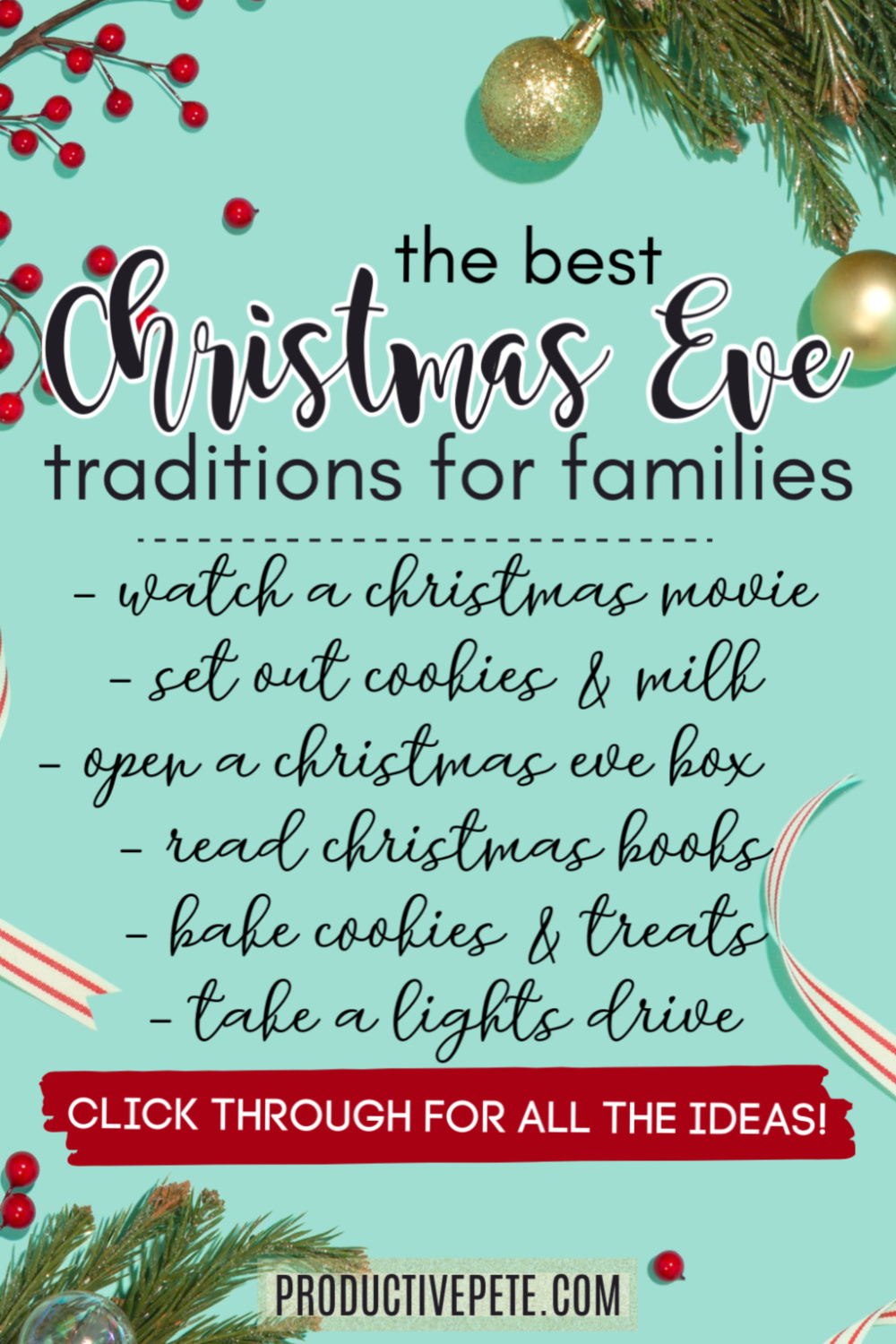 Memorable Christmas Eve Traditions for Families to Start - Productive Pete