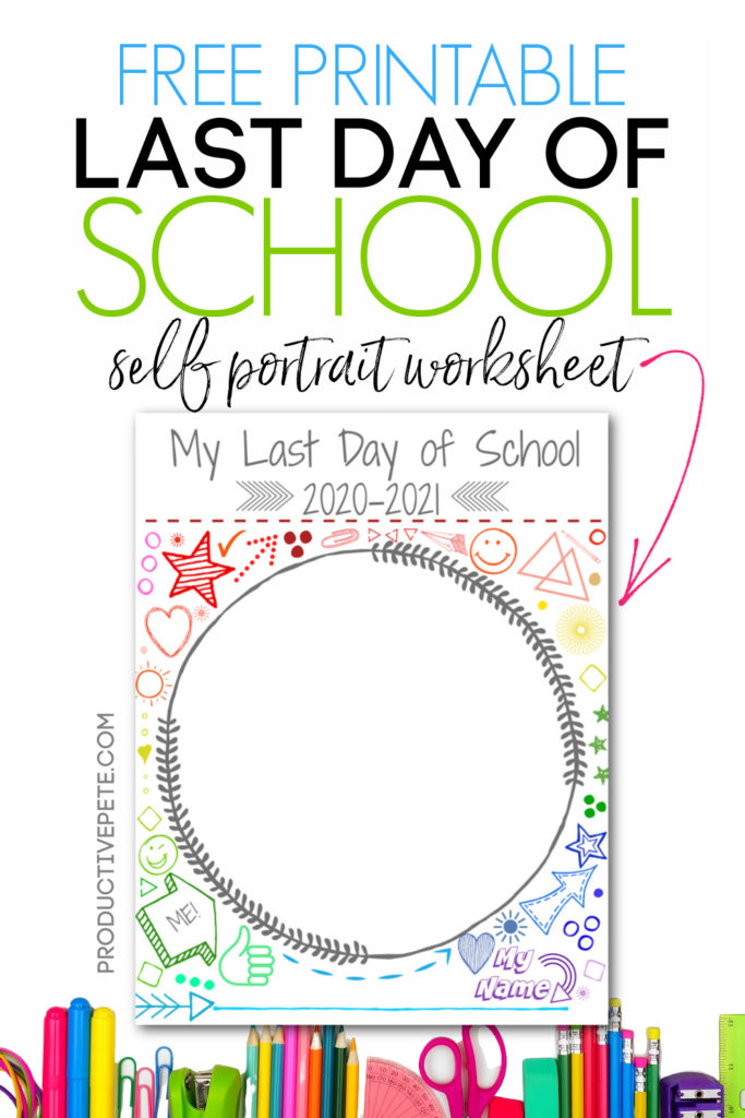 Last Day Of School Coloring Page