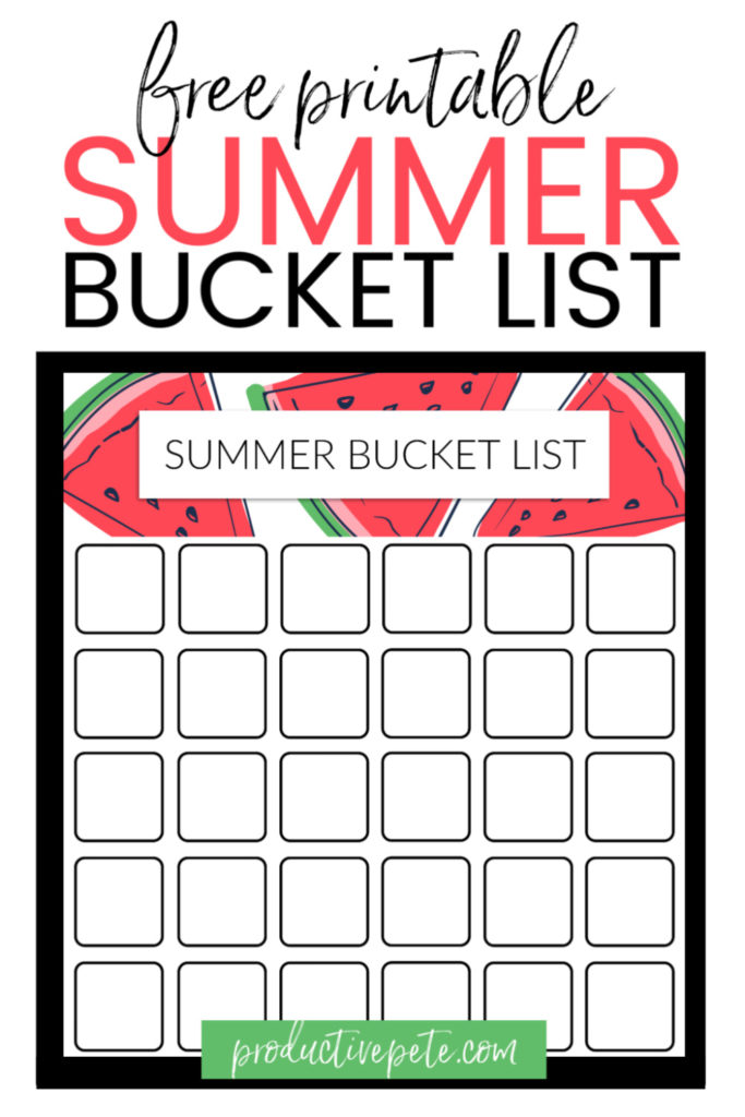 Summer Bucket List Printable pin 20a
