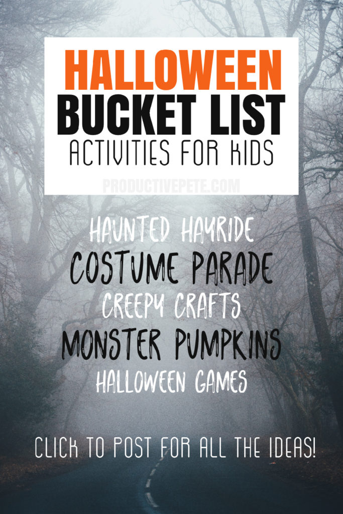 Halloween Bucket List Activities for Kids pin 20b