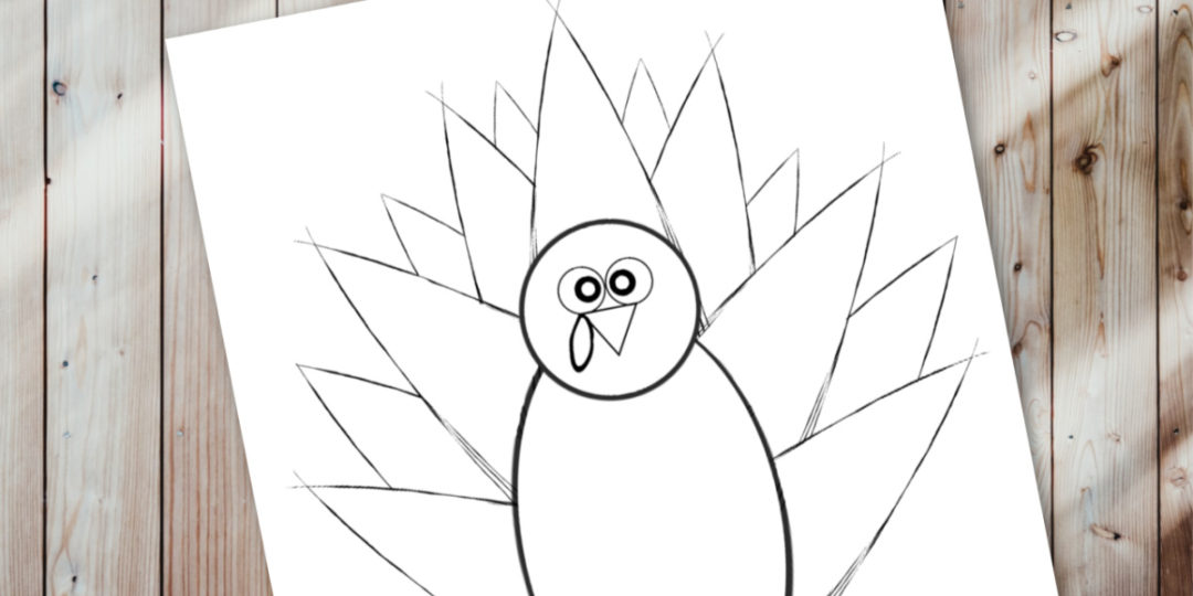 Free Printable Turkey Coloring Page For Thanksgiving Productive Pete