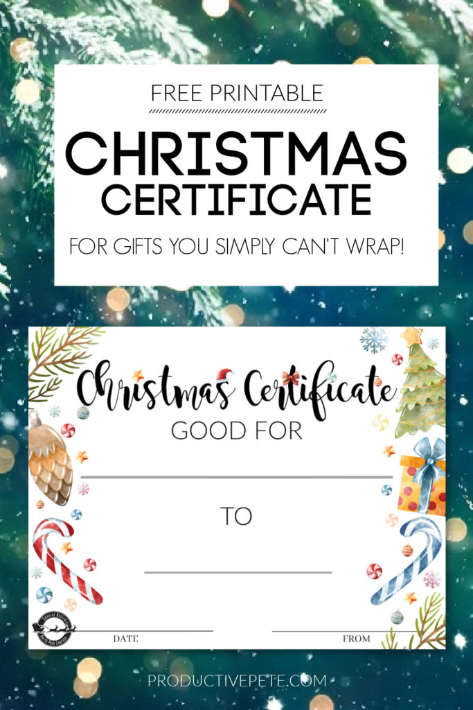 christmas certificate printable pin 20b