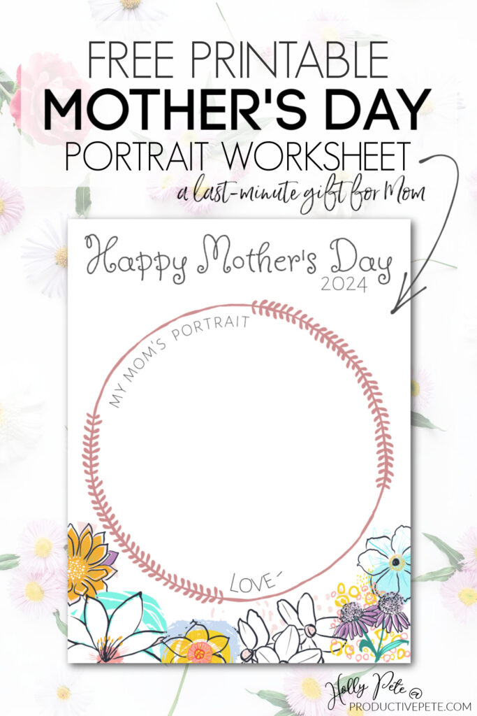 Mother's Day printable 2024